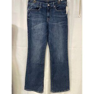 Lucky Brand Women's Blue Mid Rise Boot Cut Jeans Size 10 x 30 SKU 5989